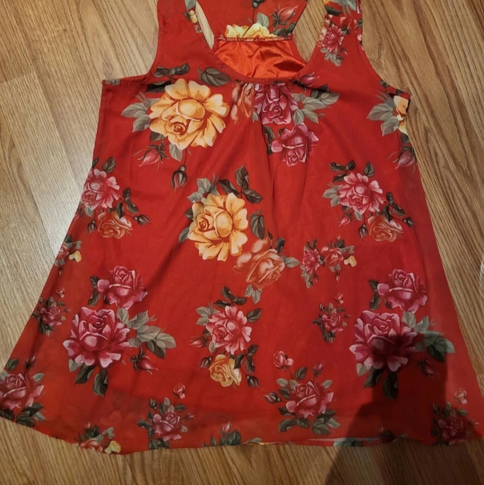 Floral Tank Top